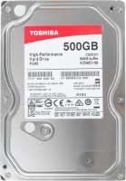 Жесткий диск HDD 3.5" Toshiba 500Gb <HDWD105UZSVA> SATA3, 7200rpm, 64Mb (P300)